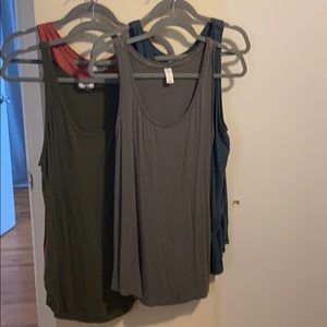 Four Old Navy Tank Tops